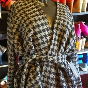 NEW BB DAKOTA Checkered Black/Gray Jacket Size 3x